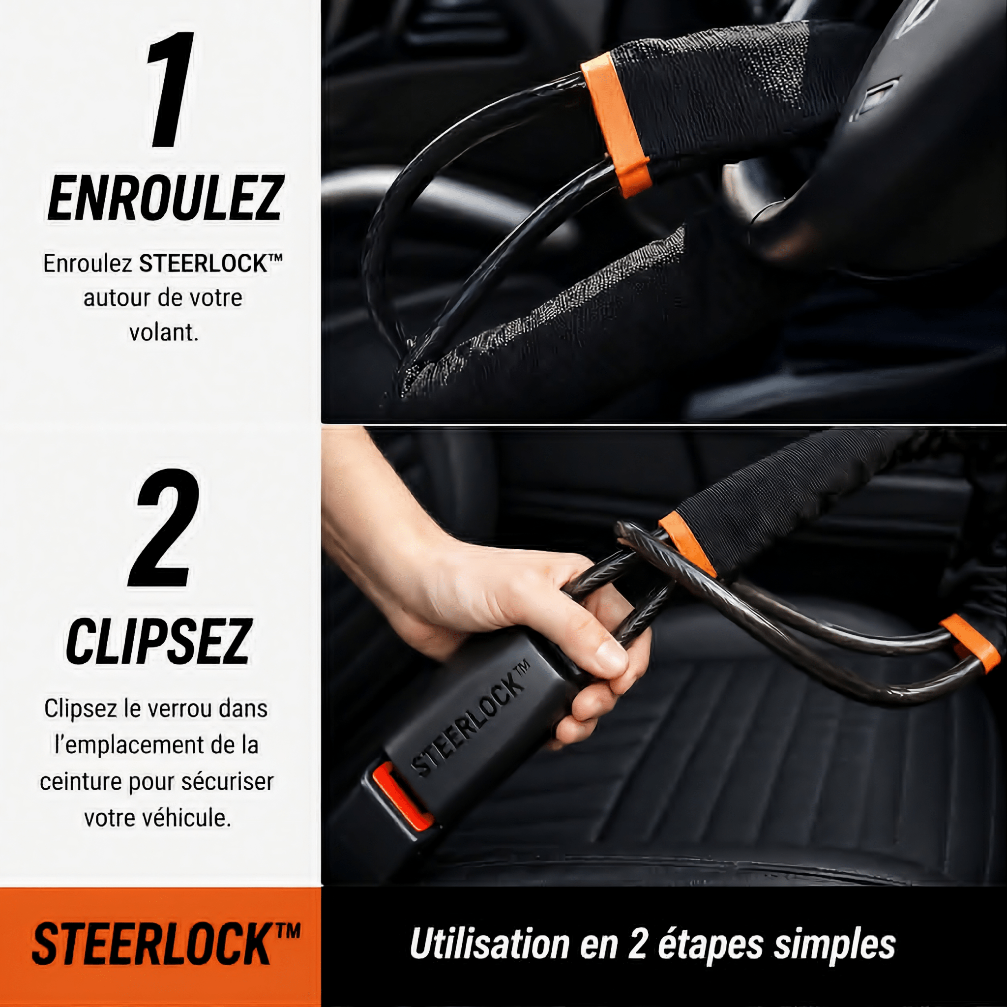 STEERLOCK™ - Azuroto